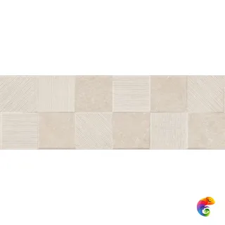 R8HU Eterna Blanco Struttura Quadro 3D rett. 30x90