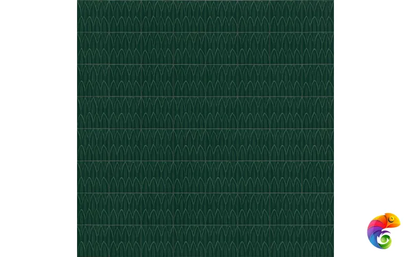 R9RE Struttura Foglia Verde 3D 15x15
