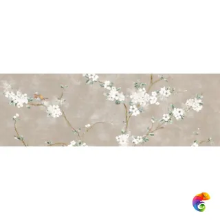 RA1Y Mixed Rosa Decoro Fiori di Pesco A Rett. 40x120