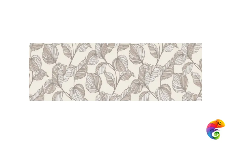 RA6Z Decoro Edera Beige Touch Rett 30x90