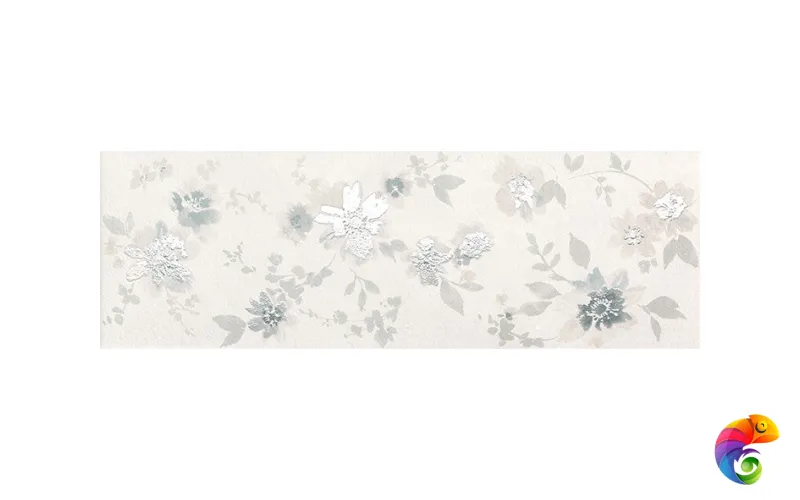 fRGH Deco&More Flower White 25X75