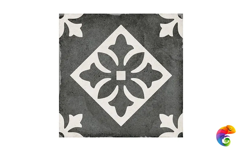 Equipe Art Noveau Керамогранит Pаdua Black 20x20 натуральный  КА-00035716