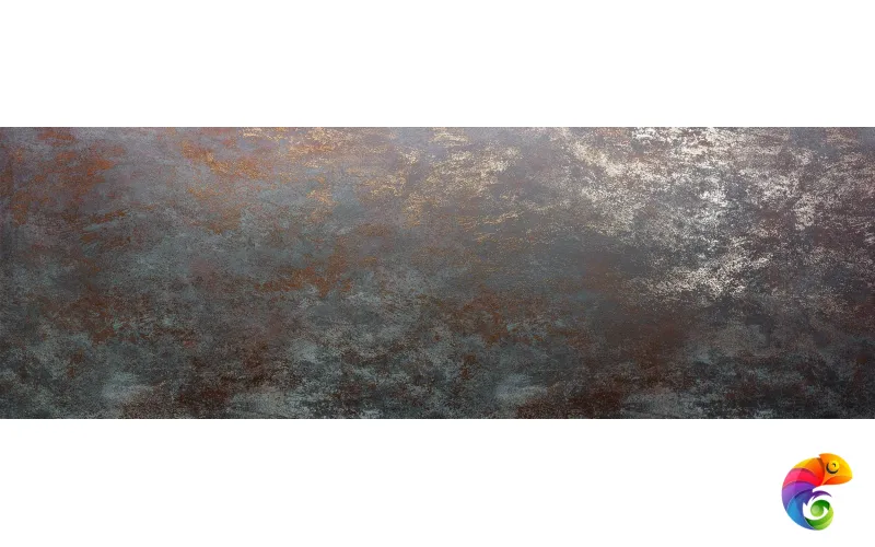 LAMINAM Oxide Керамогранит Nero 100x300 натуральный LAMF001461 КА-00024073