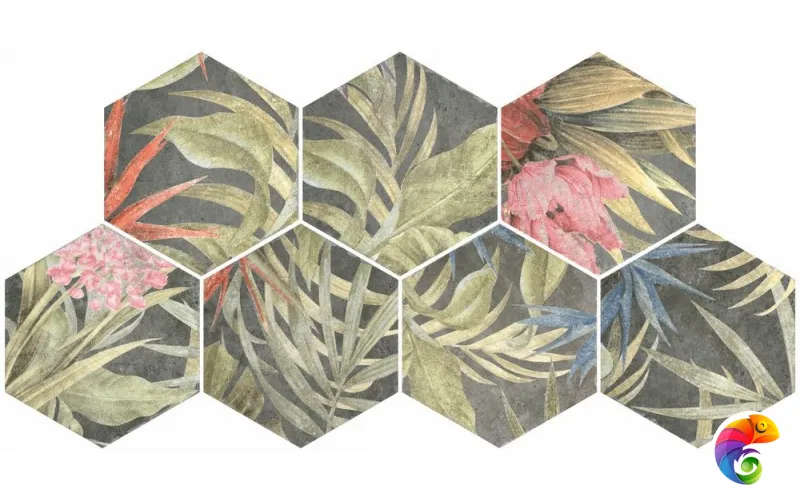 DURSTONE SIX Aruba Керамогранит Lava 23x27 глазурованный матовый  КА-00038756