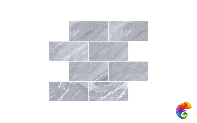 VitrA Marmori Декор Кирпичная Кладка Дымчатый Серый (14х7) 28.9x35.5 лаппатированный K9466508LPR1VTE0 КА-00014895