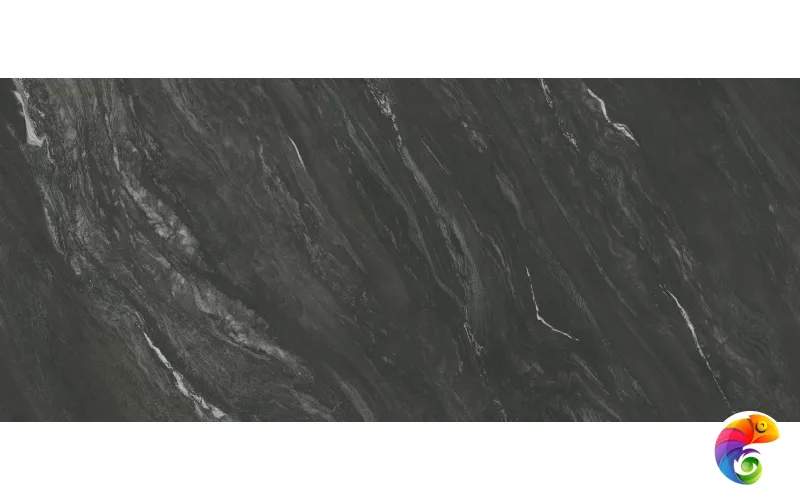 Atlas Concorde Marvel Diva Керамогранит Black Tempest Silk 120x278 сатинированная AX80 КА-00049894