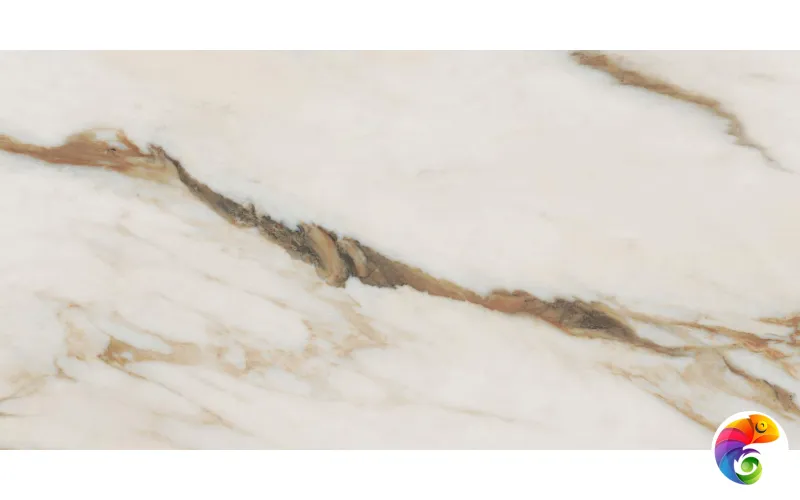 ABK Sensi Signoria Керамогранит неглазурованный (UGL) Calacatta Vena Oro 60x120 полированный 0009118 КА-00035758