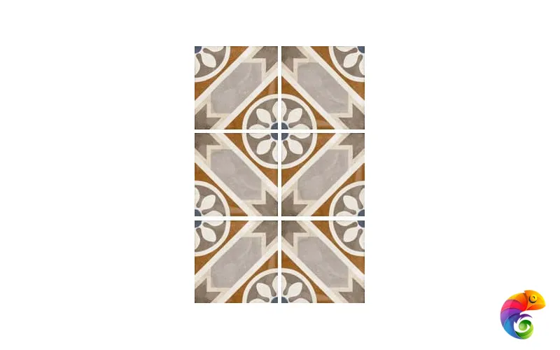 Equipe Art Noveau Керамогранит Apollo Color 20x20 натуральный  КА-00020158