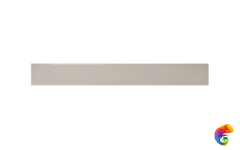 Equipe Vitral Настенная керамическая плитка Light Grey 5x40 глазурованный глянцевый 31144 КА-00054799