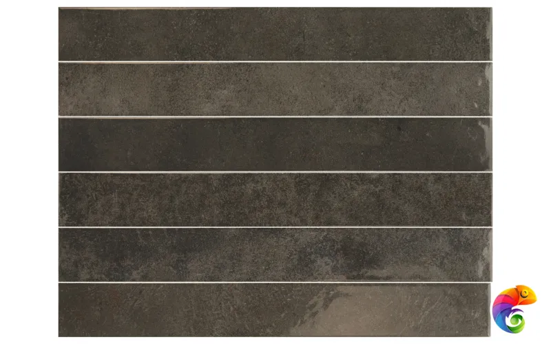 Equipe Verticale Настенная керамическая плитка SOOT 5x40 глазурованный глянцевый 31927 КА-00051174