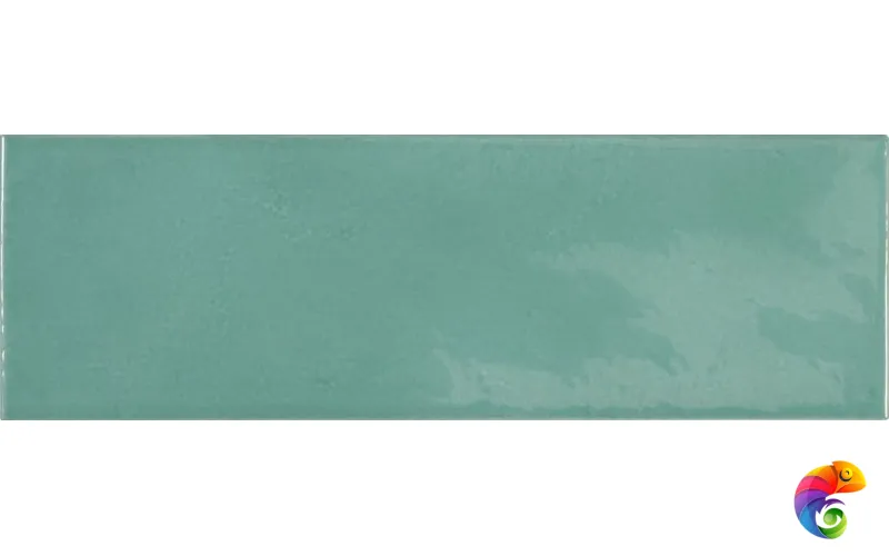Equipe Village Настенная керамическая плитка Teal 6.5x20 глазурованный глянцевый  КА-00022700