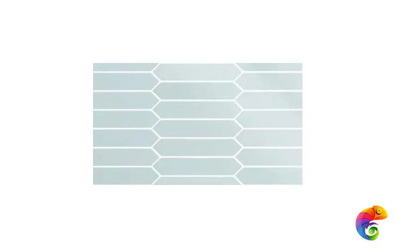 Equipe Arrow Настенная керамическая плитка Caribbean Blue 5x25 глазурованный глянцевый  КА-00038408