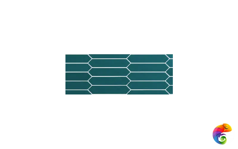 Equipe Arrow Настенная керамическая плитка Blue Canard 5x25 глазурованный глянцевый  КА-00038201