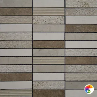 PETRA ANTIQUA Fast Mosaics Мозаика Dakar 30.5x30.5 камень  22325