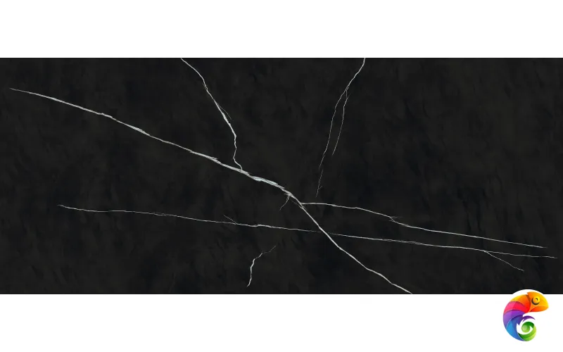 Atlas Concorde Marvel Meraviglia Керамогранит Black Origin 120x278 лаппатированный AJH6 КА-00048611