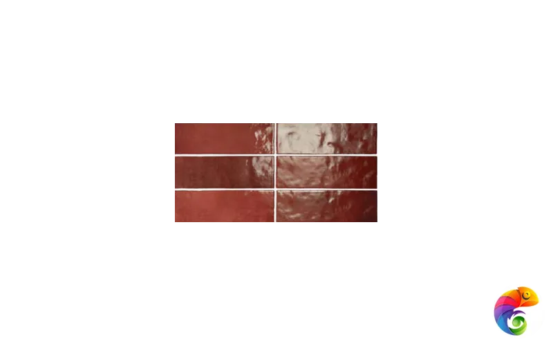 Equipe Artisan Настенная керамическая плитка Burgundy 6.5x20 глазурованный глянцевый  КА-00041447