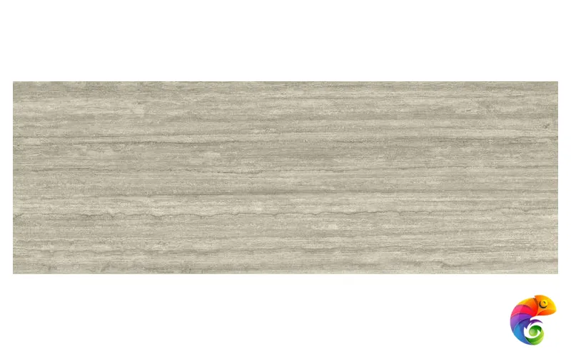 LAMINAM Hado Керамогранит Travertino Silver Rain 100x300 структурированный LAMF011841_IT КА-00046738