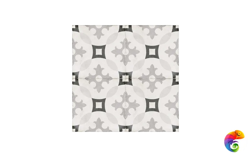 Equipe Art Noveau Керамогранит Karlsplatz Grey 20x20 натуральный  КА-00041737