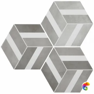 DURSTONE SIX Cementine  Bari Grey 23x27 глазурованный матовый  КА-00038765
