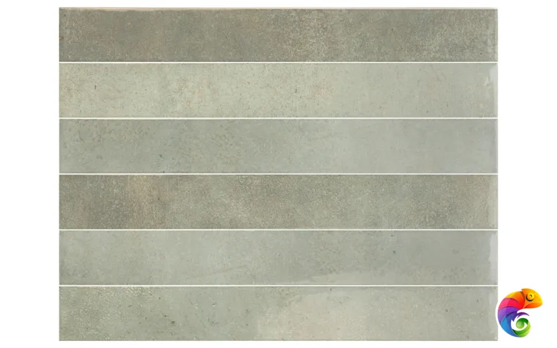 Equipe Verticale Настенная керамическая плитка GREEN FIELD 5x40 глазурованный глянцевый 31923 КА-00051171