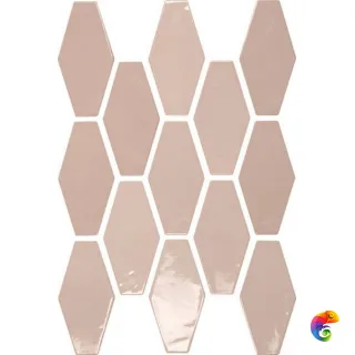 HARLEQUIN PINK APE Ceramica 10x20