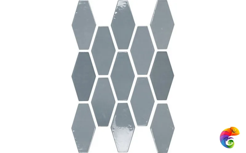 Настенная плитка HARLEQUIN SKY APE Ceramica 10x20 голубой Испания