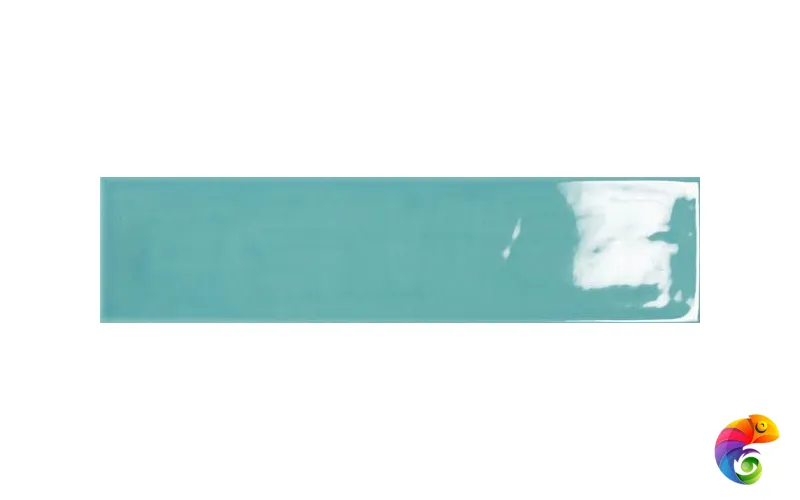 Настенная плитка MAIOLICA GLOSS AQUAMARINE TAU Ceramica 7.5x30 бирюзовая Испания