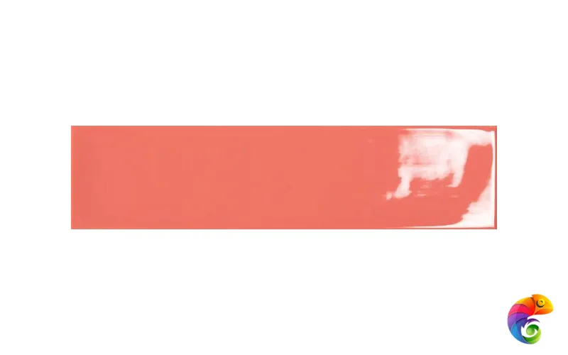 Настенная плитка MAIOLICA GLOSS CORAL TAU Ceramica 7.5x30 красный Испания