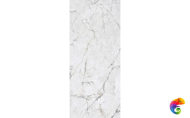 Керамогранит INVISIBLE GOLD PUL. (6mm) (полированная) 280 TAU Ceramica 120x280 белый Испания