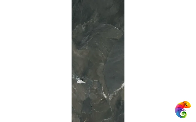 Керамогранит IRONSTONE BLACK NAT. (6mm) (матовая) TAU Ceramica 120x280 черный Испания