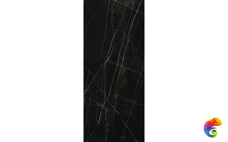 Керамогранит MARQUINA BLACK NAT. (6mm) (матовая) TAU Ceramica 120x280 черный Испания
