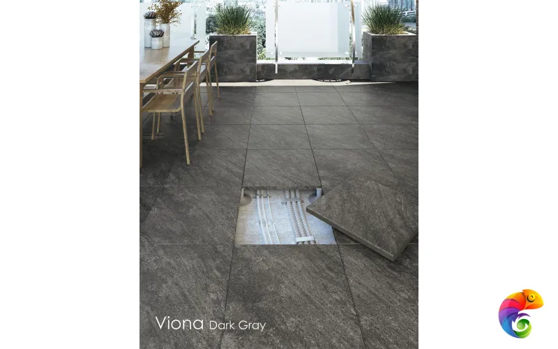 Керамогранит Viona Dark Grey 60х120 71985