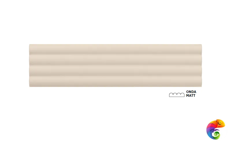 Плитка керамическая настенная 28535 COSTA NOVA ONDA Beige Pale Matt 5x20 см 28535