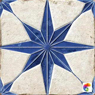 Гранит керамический 40466 FS STARLIGHT Blue LT 22,3x22,3x0,9 см 40466