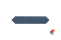 Плитка керамическая настенная 25831 ARROW Blue Velvet 5х25 см 25831