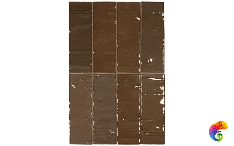 Плитка керамическая настенная 33117 MAREA Seal Brown 5х15 см 33117