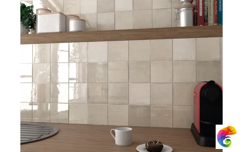 Плитка керамическая настенная 24455 ARTISAN Ochre 13,2х13,2 см 24455