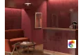 Плитка керамическая настенная 33121 MAREA Dark Merlot 5х15 см 33121