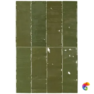 Плитка керамическая настенная 33120 MAREA Cactus 5х15 см 33120