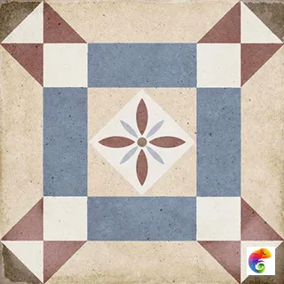 Гранит керамический 24399 ART NOUVEAU Lys Colour 20х20 см 24399