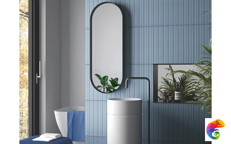 Плитка керамическая настенная 31179 HOPP BRO Blue 5х40 см (60 кор./палл.) 31179