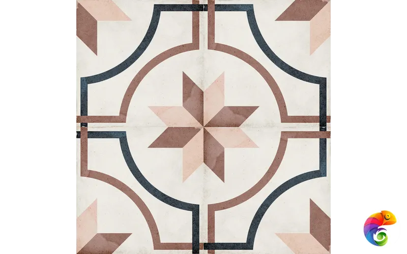 Гранит керамический 24409 ART NOUVEAU Embassy Colour 20х20 см 24409