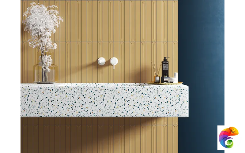 Плитка керамическая настенная 31180 HOPP BRO Golden 5х40 см (56 кор./палл.) 31180