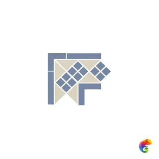 Угол керамический Corner LISBON with 1 strip (Tr.16, Dots 11, Strips 11) 21,5х21,5х15 см LISBON1 C16/11
