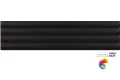 Плитка керамическая настенная 28521 COSTA NOVA ONDA Black Matt 5x20 см 28521