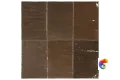 Плитка керамическая настенная 33110 MAREA Seal Brown 10х15 см 33110