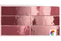 Плитка керамическая настенная 24467 ARTISAN Burgundy 6,5х20 см ( коробка 38 шт.) 24467