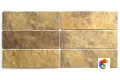 Плитка керамическая настенная 24473 ARTISAN Gold 6,5х20 см ( коробка 38 шт) 24473