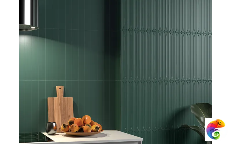 Плитка керамическая настенная 31248 HOPP Laurel Green 5х40 см (60 кор./палл.) 31248