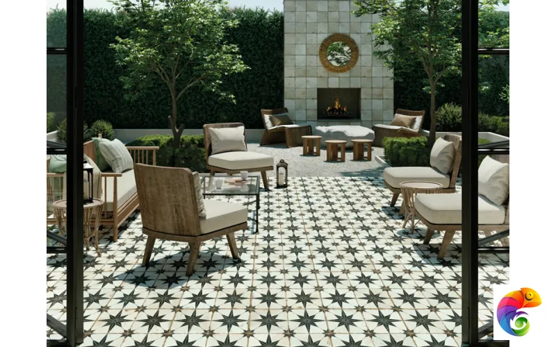 Гранит керамический 38952 FS ROCKSTAR-N AS/45,2х45,2х0,95 см 38952